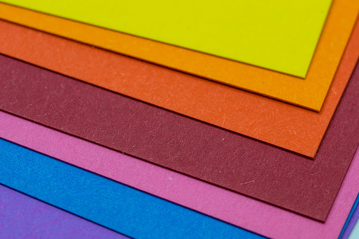 papír, szerkezete, szín, szivárvány, szivárvány színek, háttér, minta