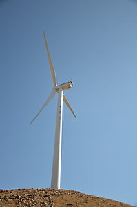 Výroba větrné energie, severozápad, větrný mlýn