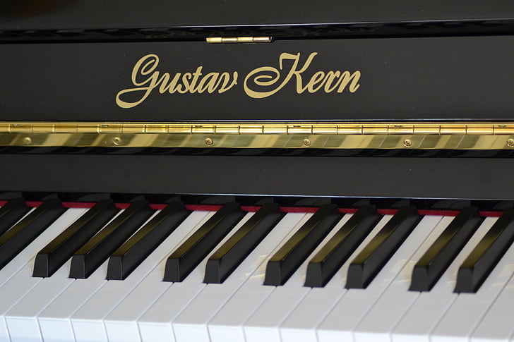 piano, keys, music, musical instrument, piano keyboard, close