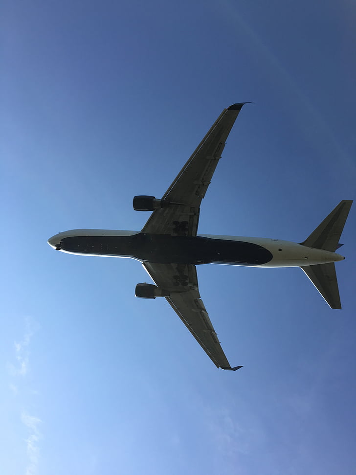 letadla, obloha, Fly