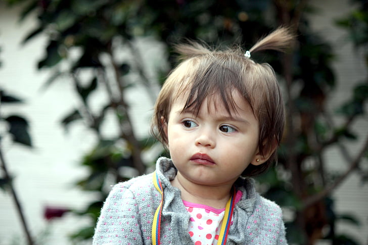 Tüdruk, pakkumise, Baby, lapse, süütu, portree, Kolumbia