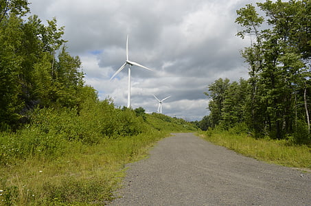 windmills, wind power, sustainable, renewable, clean
