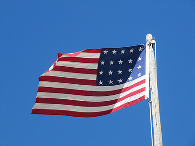 Sjedinjene Države, nas zastava, Zastava, Američki, Sjedinjene Američke Države, pruge, simbol