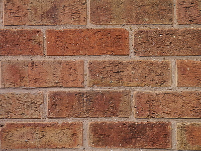 mur de briques, dur, construction, Pierre, ciment, modèle, architecture