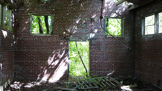 abandonat, Casa de spălare, Centralia, pustii, istorie, Pennsylvania