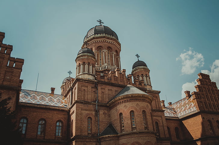 Ukraina, katedrālē, baznīca, reliģija, arhitektūra, vecais, reliģiskā
