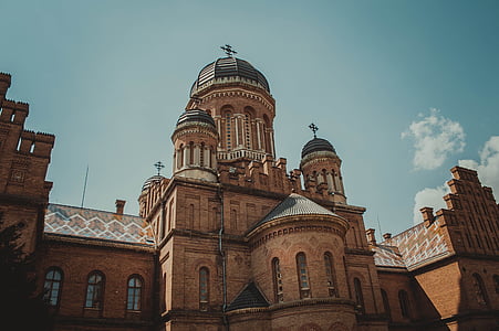 ukraine, cathedral, church, religion, architecture, old, religious