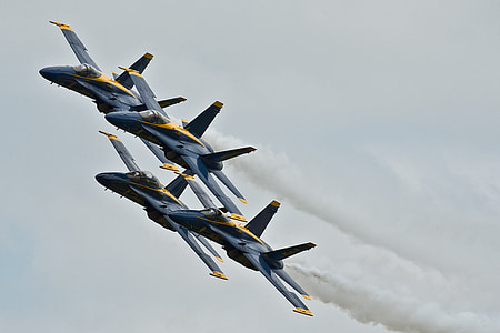 jets, militaire, Marine, Precision, équipe, Flying, Blue angels