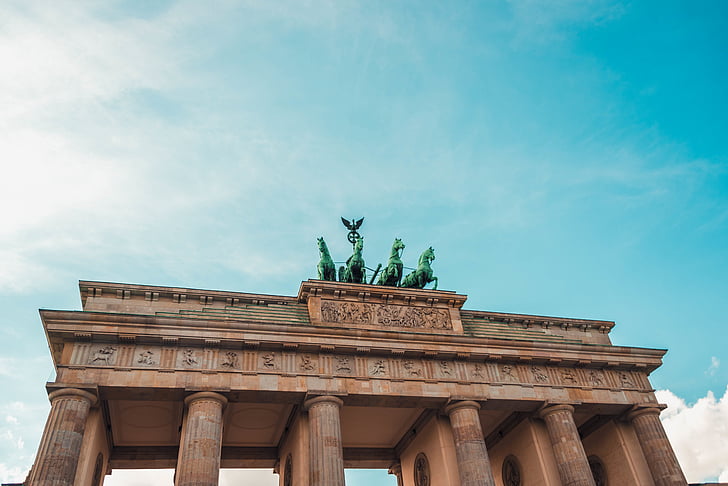 Берлин, Бранденбургские ворота, Бранденбургские ворота, Германия, Достопримечательности