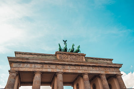 Berlín, Brandenburská brána, Brandenburger tor, Nemecko, pamiatky