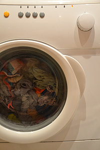 máquina de lavar roupa, lavagem, limpar, limpeza, lavar roupa, limpeza