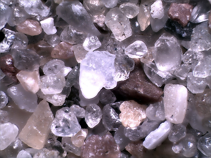 Sand, Microphotograph, canterberry, Beach