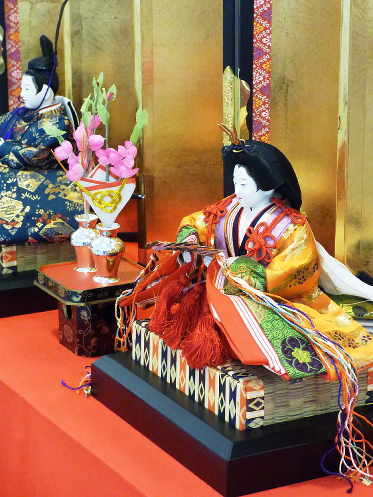 statuetten, øst, Asien, Geisha, Japan