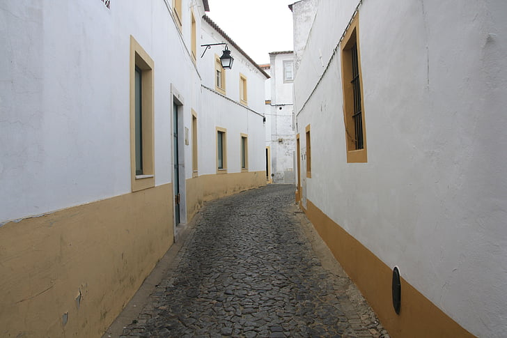 Street, Portugal, Empedrado, inimesed