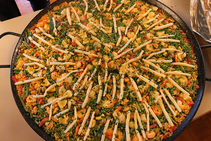 paella, Spagna, mangiare