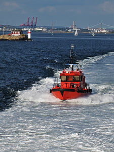 Göteborg, barca pilota svedese, Porto di Göteborg, Mar Baltico, marittimo, veloce, Fairway