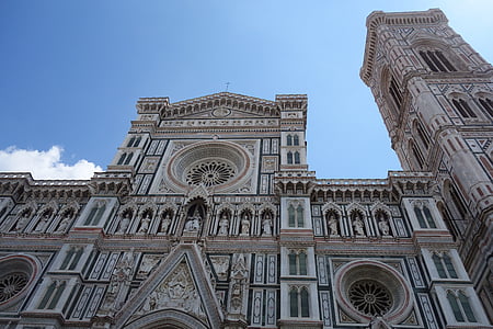 Флоренция, катедрала, Италия, архитектура, Църква, пътуване, Дуомо