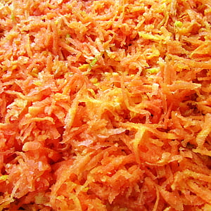 καρότο, Raspers, Τρίφτες, κομμένο σε φέτες, Dharwad, Ινδία, λαχανικά