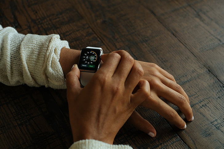 slimme horloge, Apple, technologie, stijl, mode, slimme, mobiele