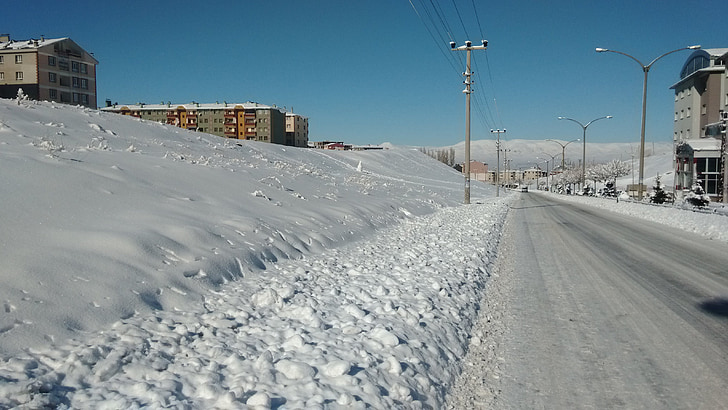 Erzurum, kalde, Vinter