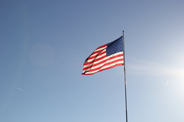 Bandera, EUA, cel