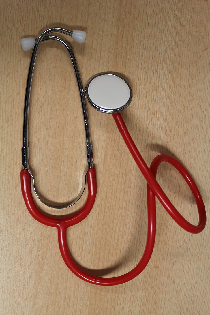 stetoskop, krvni tlak, srce, preiskave, medicinske, na zdravje, zdravstveni pregled