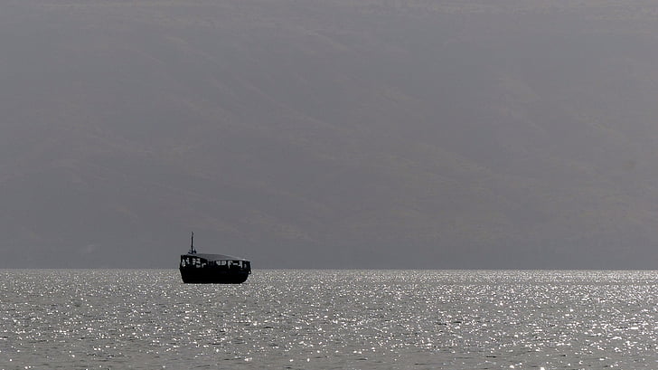 jezero tiberias, Dawn, loď