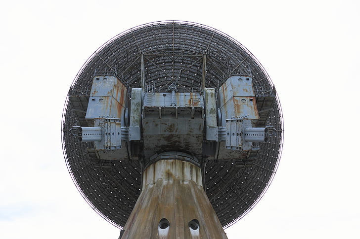 Letonia, irbene, radio, telescopio, plato, 32m, antena