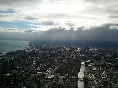 Chicago, Metropole, arkkitehtuuri, Skyline, City, Kaupunkikuva, Tower