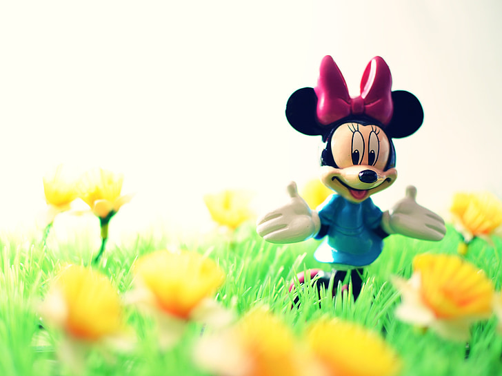 Micky fare, oyuncak, mutlu, Walt disney, Bahar, gülüyor, Paskalya