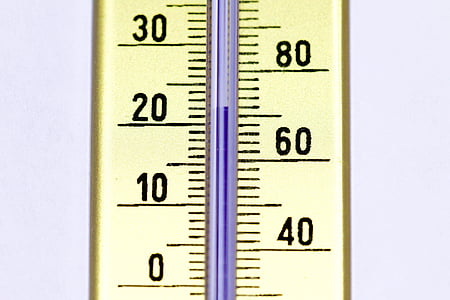 termometer, betala, skala, vätskenivån, kvicksilver, instrument för mätning, temperatur