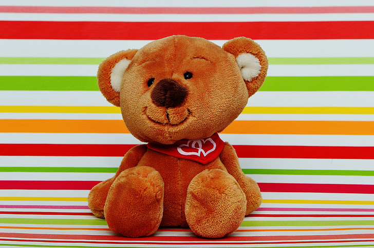 medveď, srdce, láska, smiešny, Teddy, náklonnosť, medvede