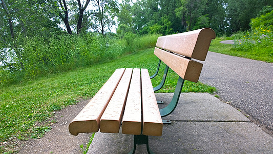 băng ghế dự bị, công viên, cỏ, cây, ngoài trời, yên bình, hoạt động ngoài trời