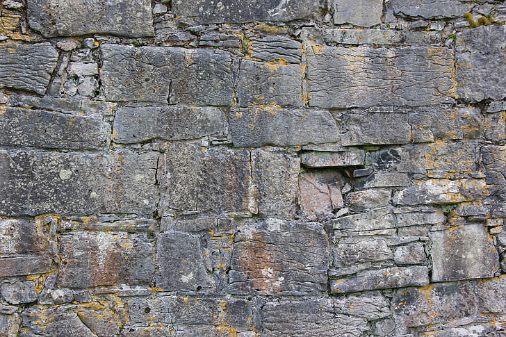 stenen muur, steen, textuur, patroon, muur, het platform, bouw