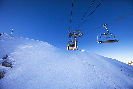 neve, montanha, esqui, Andorra