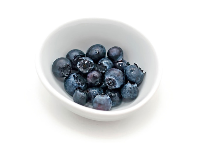 blueberries, delicious, juicy, breakfast, vitamin, organic, diet