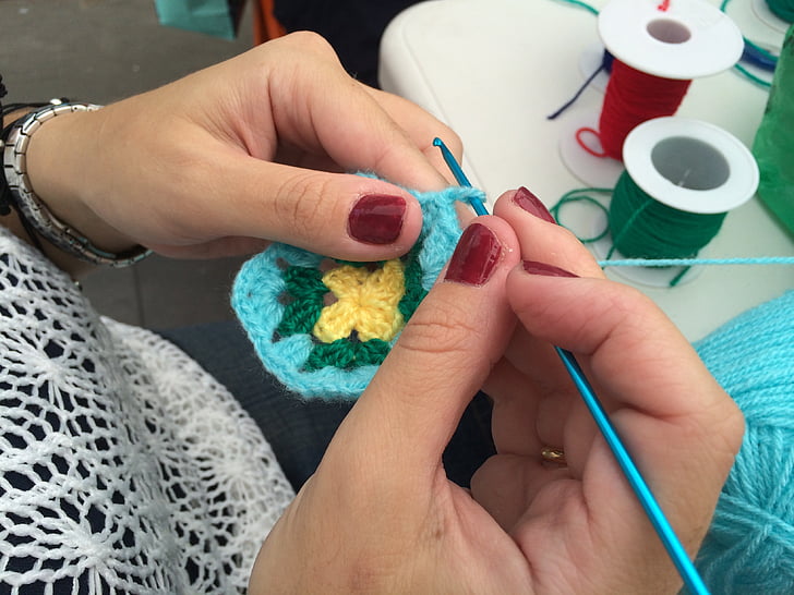 crochet, crafts, thread, craft, sewing, human Hand, hobbies