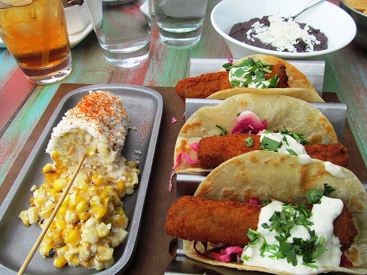Taco, Salsa, alimentaire, cuisine mexicaine, restaurant, Boston, épicé