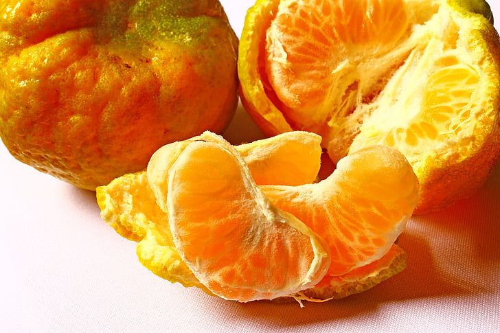 Tangerine, fruit, citrusvruchten, tropische vruchten, vitamine c