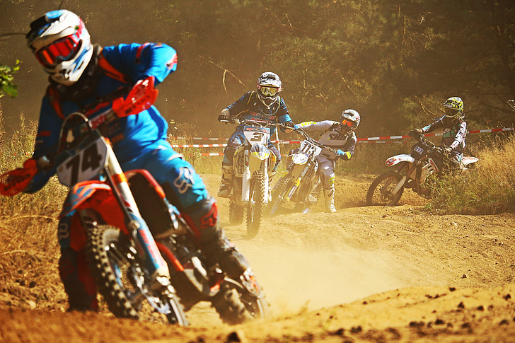 Motocross, Enduro, Croix, moto, Motorsport, course de motocross, sable