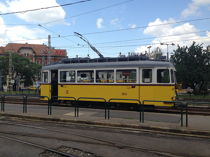 electric, old, old tram, nostalgia