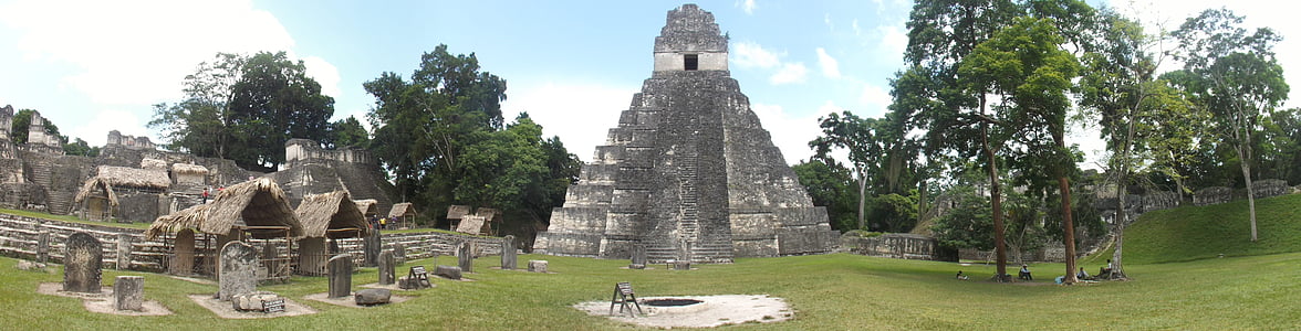 les ruines, Maya, Mexique, célèbre place, architecture, l’Asie, histoire