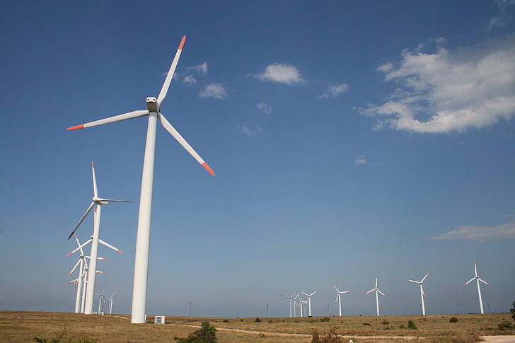 energia eolica, Vento, energia elettrica, Bulgaria