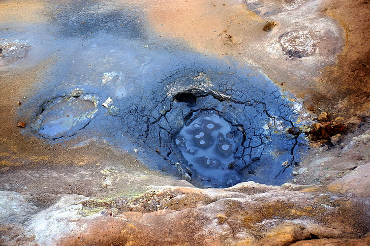 Islanda, geyser, Geologia, paesaggio, senza persone, acqua, Close-up