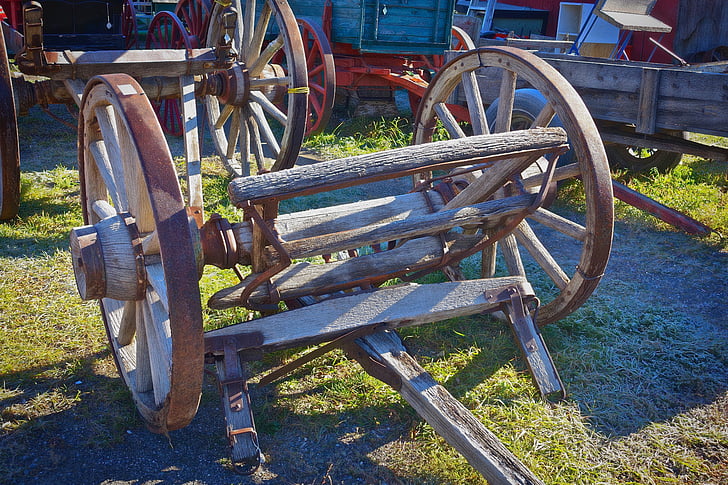 wheel, cart, vintage, wood, cartwheel, carriage, transport