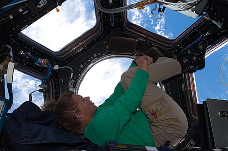 astronaut, Cupola, internasjonale romstasjonen, sandstranden magnus, ISS, plass, Earth-visning