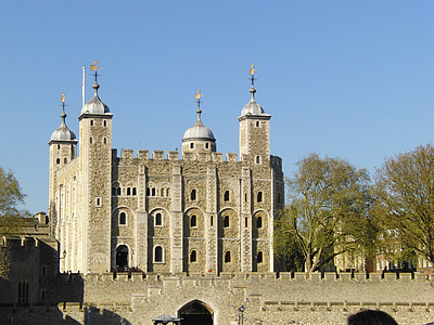 ロンドン塔, ロンドン, ロンドン ・ ブリッジ, 有名です, 王国, タワー, 雲