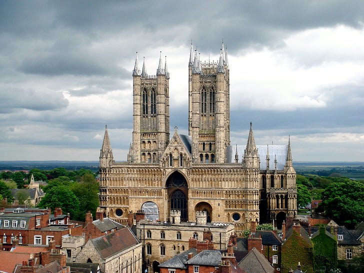 Lincoln, Cattedrale, punto di riferimento, Lincolnshire, medievale