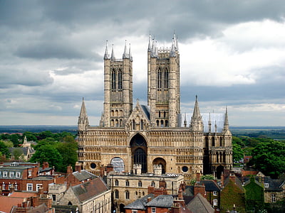 Lincoln, Catedral, punt de referència, Lincolnshire, medieval