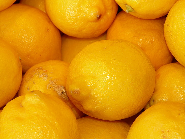 lemons, sour, fruity, yellow, fruit, fruits, healthy